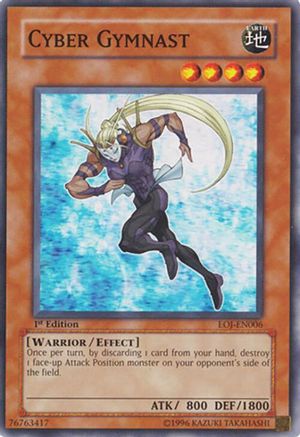 Cyber Gymnast (EOJ-EN006) - Enemy of Justice 1st Edition-1