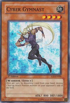 Cyber Gymnast (EOJ-EN006) - Enemy of Justice 1st Edition-1