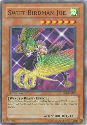 Swift Birdman Joe (EOJ-EN012) - Enemy of Justice 1st Edition-1
