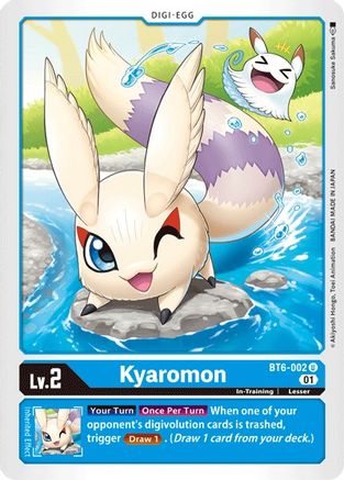 Kyaromon (BT6-002) - Double Diamond