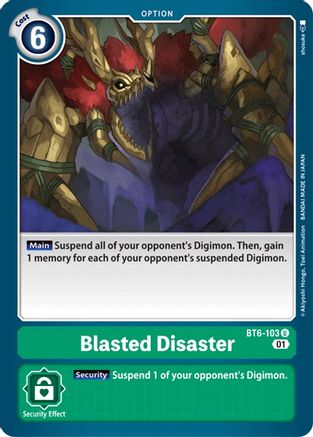 Blasted Disaster (BT6-103) - Double Diamond-1