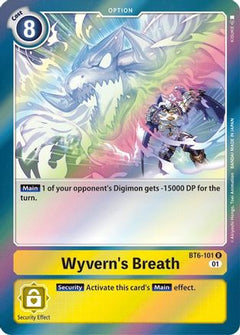 Wyvern's Breath (BT6-101) - Double Diamond Foil-1