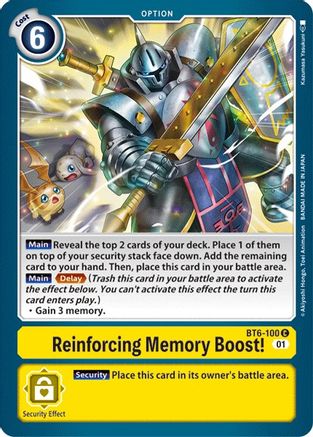 Reinforcing Memory Boost! (BT6-100) - Double Diamond-1