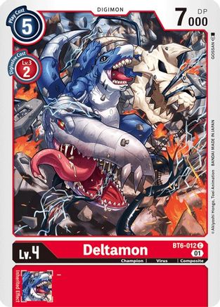 Deltamon (BT6-012) - Double Diamond-1