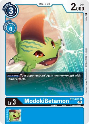 ModokiBetamon (BT6-021) - Double Diamond-1
