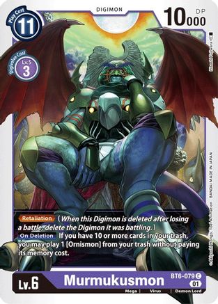 Murmukusmon (BT6-079) - Double Diamond-1