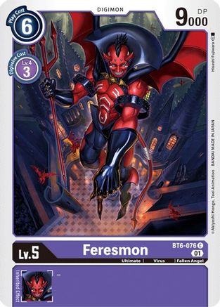 Feresmon (BT6-076) - Double Diamond-1