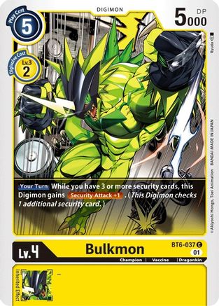Bulkmon (BT6-037) - Double Diamond-1