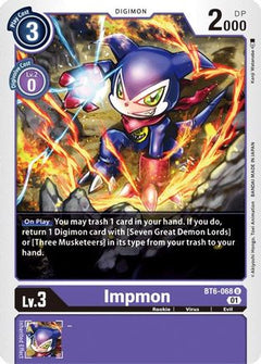 Impmon (BT6-068) - Double Diamond-1