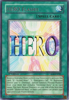HERO Flash!! (EOJ-EN042) - Enemy of Justice 1st Edition-1