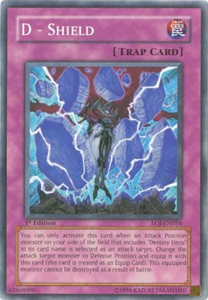 D - Shield (EOJ-EN054) - Enemy of Justice 1st Edition-1