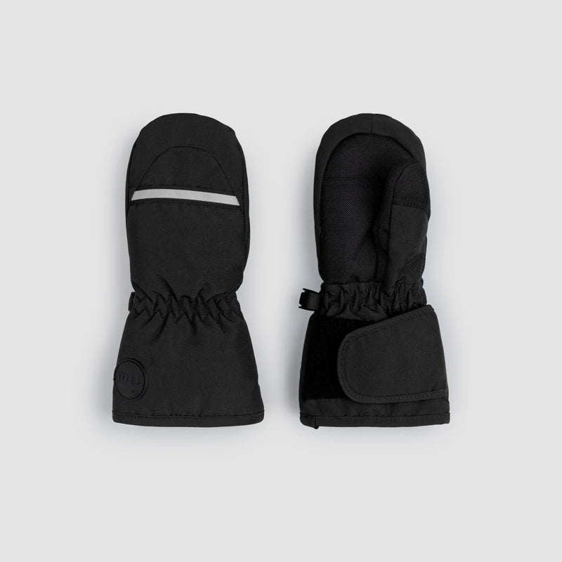 Jet Black Mittens | Miles The Label-1