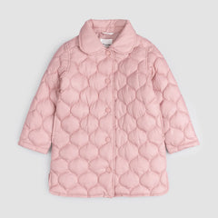 Rose Quilted Girl's Jacket | Miles The Label-1