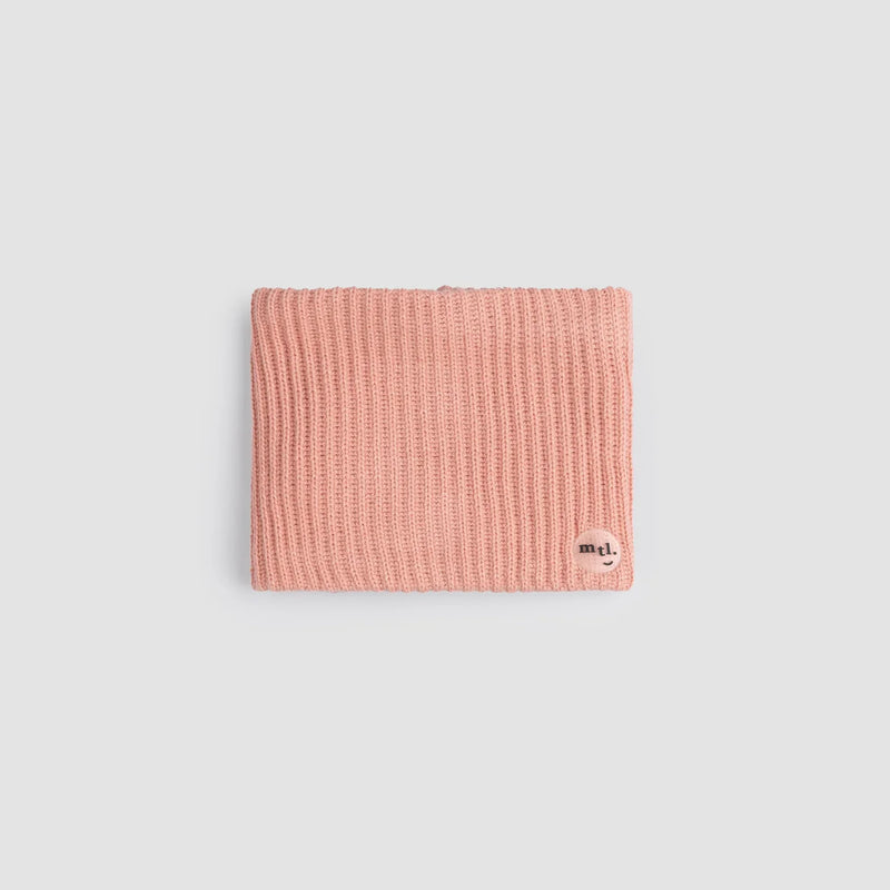 Ribbed Neck Warmer | Rose | Miles The Label-1