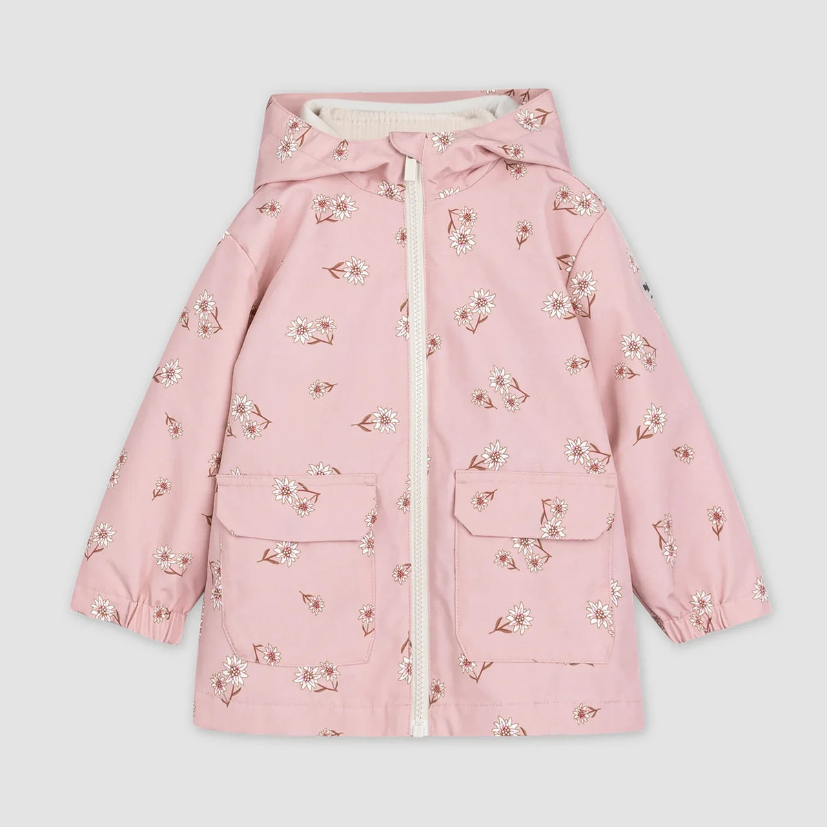 3-in-1 Jacket | Daisy Print on Rose | Miles The Label-1