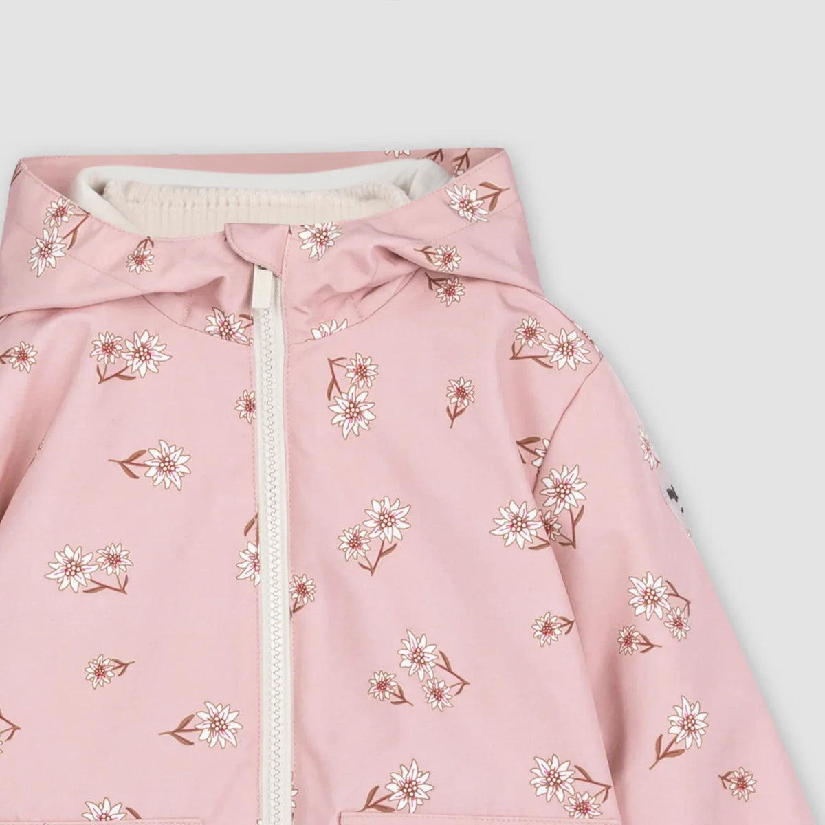 3-in-1 Jacket | Daisy Print on Rose | Miles The Label-2