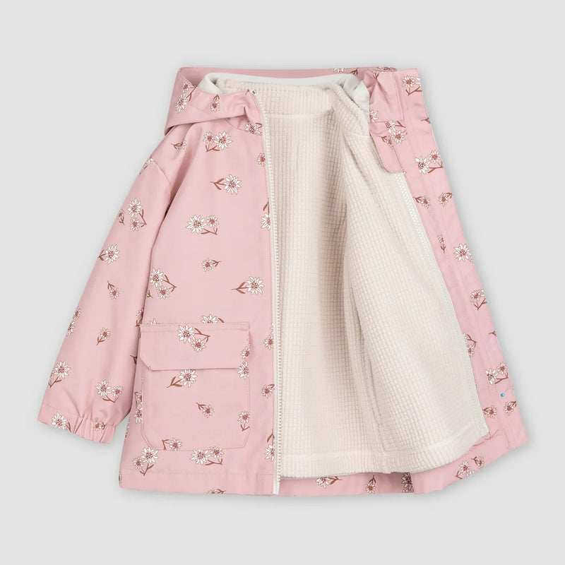 3-in-1 Jacket | Daisy Print on Rose | Miles The Label-3