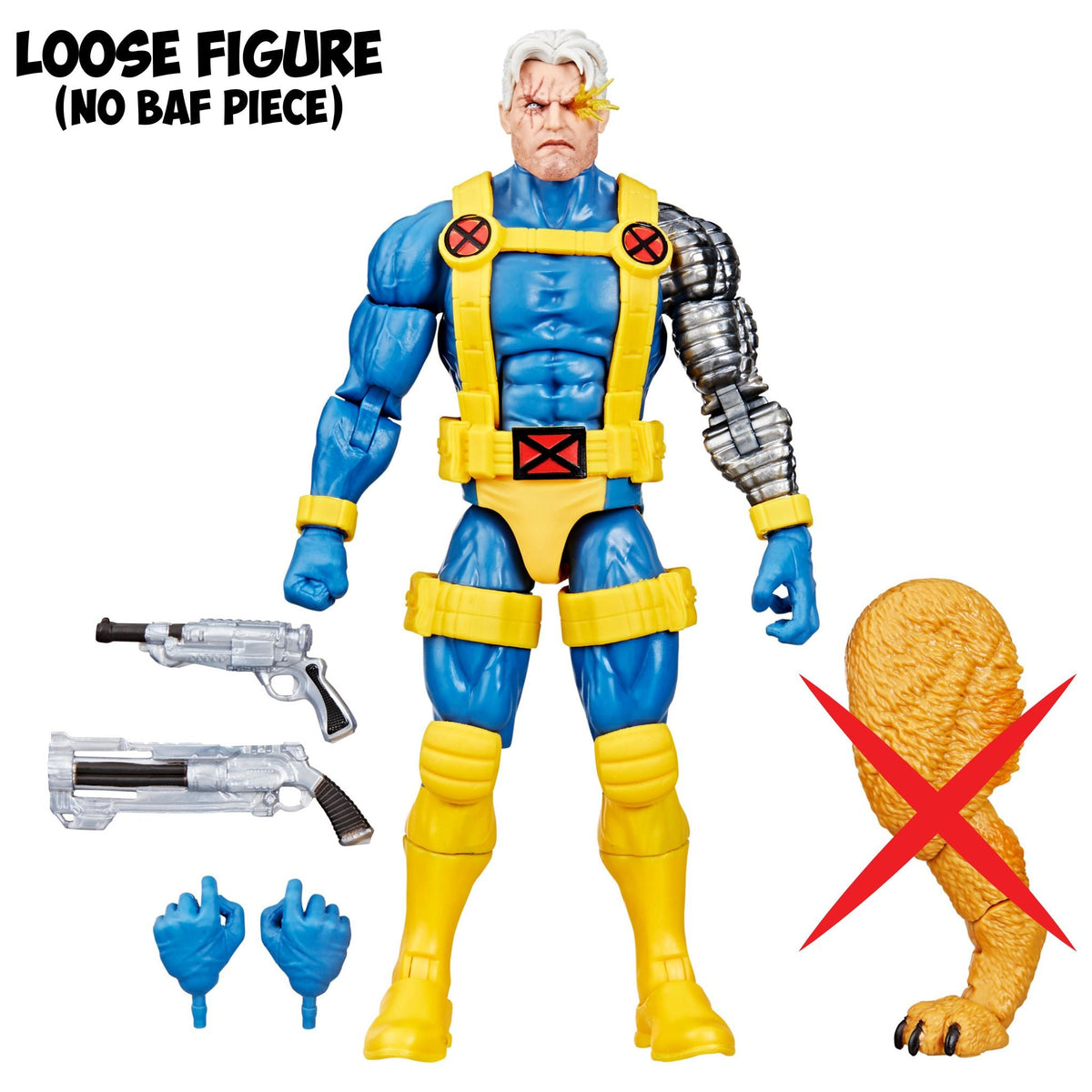 Marvel Legends Series - Marvel's Cable - Zabu Baf-12
