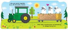 Little Hippo Books - Busy Tractor - Ages 0+-4
