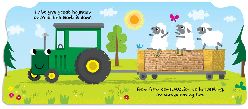 Little Hippo Books - Busy Tractor - Ages 0+-4