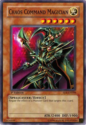 Chaos Command Magician (SD6-EN008) - Structure Deck: Spellcaster's Judgment 1st Edition-1