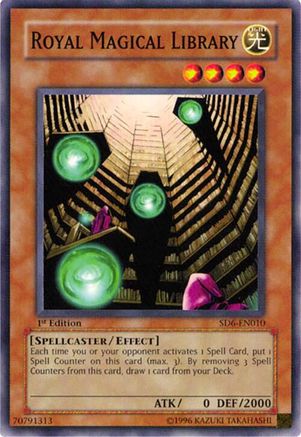 Royal Magical Library (SD6-EN010) - Structure Deck: Spellcaster's Judgment 1st Edition-1