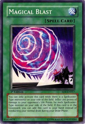 Magical Blast (SD6-EN017) - Structure Deck: Spellcaster's Judgment Unlimited-1