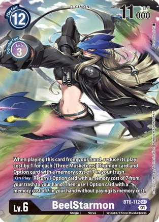 BeelStarmon (Alternate Art) (BT6-112) - Double Diamond Foil-1