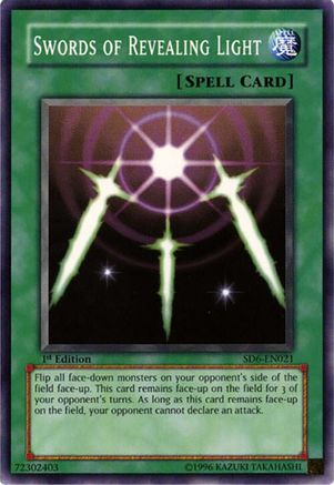 Swords of Revealing Light (SD6-EN021) - Structure Deck: Spellcaster's Judgment Unlimited-1