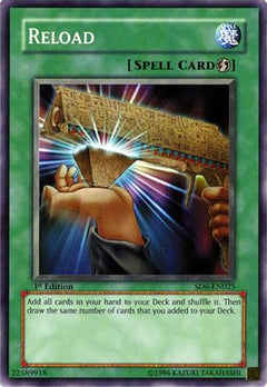 Reload (SD6-EN025) - Structure Deck: Spellcaster's Judgment 1st Edition-1