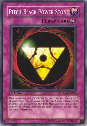 Pitch-Black Power Stone (SD6-EN034) - Structure Deck: Spellcaster's Judgment Unlimited-1