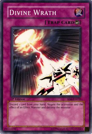 Divine Wrath (SD6-EN035) - Structure Deck: Spellcaster's Judgment Unlimited-1