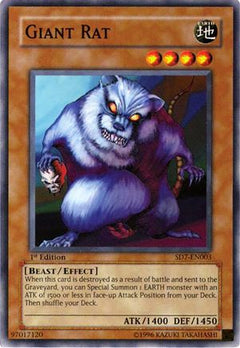 Giant Rat (SD7-EN003) - Structure Deck: Invincible Fortress Unlimited-1