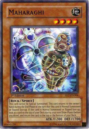 Maharaghi (SD7-EN004) - Structure Deck: Invincible Fortress 1st Edition-1