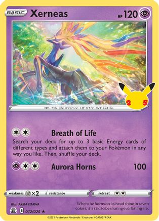 Xerneas 12/25 - Celebrations Holofoil-1