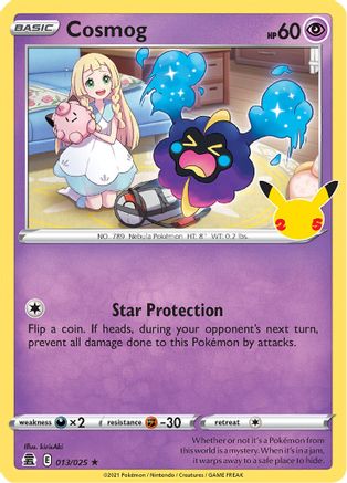 Cosmog 13/25 - Celebrations Holofoil-1