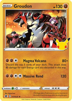 Groudon 17/25 - Celebrations Holofoil-1