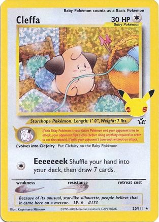 Cleffa 20/25 - Celebrations Classic Collection Holofoil-1
