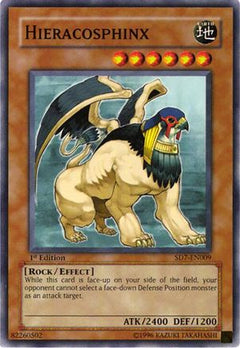 Hieracosphinx (SD7-EN009) - Structure Deck: Invincible Fortress 1st Edition-1