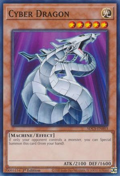 Cyber Dragon (SDCS-EN003) - Structure Deck: Cyber Strike Unlimited-1