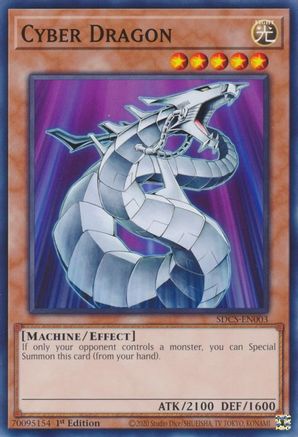 Cyber Dragon (SDCS-EN003) - Structure Deck: Cyber Strike Unlimited-1