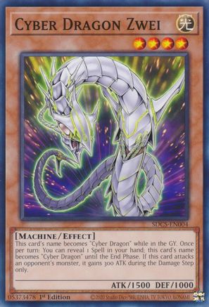 Cyber Dragon Zwei (SDCS-EN004) - Structure Deck: Cyber Strike Unlimited-1