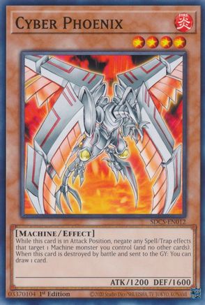 Cyber Phoenix (SDCS-EN012) - Structure Deck: Cyber Strike 1st Edition-1