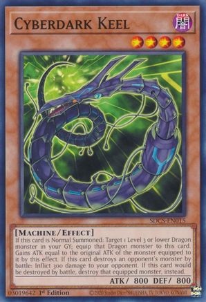 Cyberdark Keel (SDCS-EN015) - Structure Deck: Cyber Strike 1st Edition-1