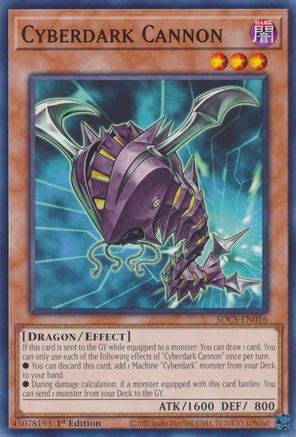 Cyberdark Cannon (SDCS-EN016) - Structure Deck: Cyber Strike 1st Edition-1