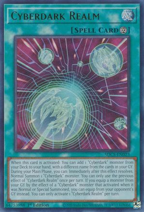 Cyberdark Realm (SDCS-EN023) - Structure Deck: Cyber Strike 1st Edition-1