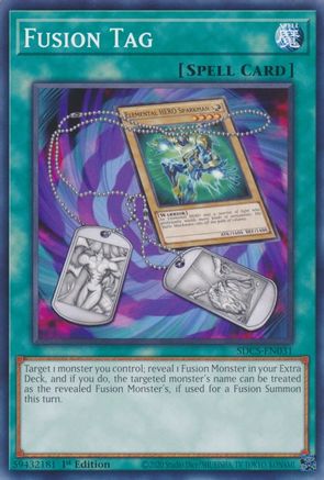 Fusion Tag (SDCS-EN031) - Structure Deck: Cyber Strike 1st Edition-1