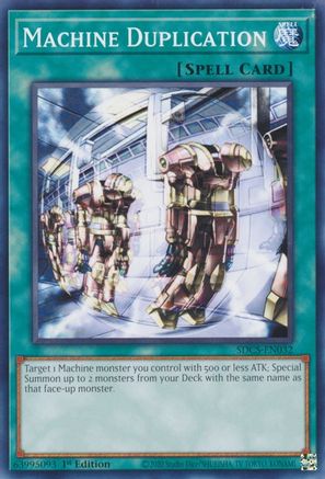 Machine Duplication (SDCS-EN032) - Structure Deck: Cyber Strike 1st Edition-1