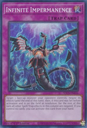 Infinite Impermanence (SDCS-EN036) - Structure Deck: Cyber Strike 1st Edition-1