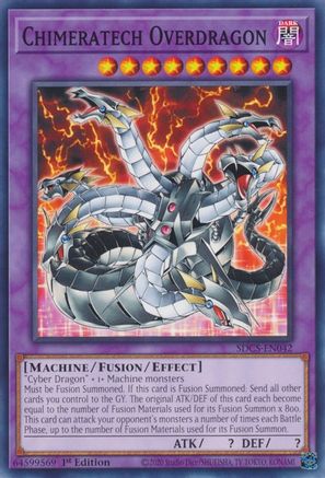 Chimeratech Overdragon (SDCS-EN042) - Structure Deck: Cyber Strike Unlimited-1